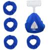 4 Pack CPAP Mask Liner Compatible with F20, CPAP Mask Cushion Cover (Blue) view 1