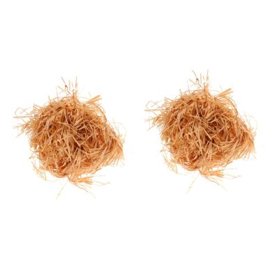 Mobestech 10packs Raffia Shredded Paper Filler Crinkle Cut Box Filling Material Khaki for Boxes Party Supplies and Seasonal Celebrations