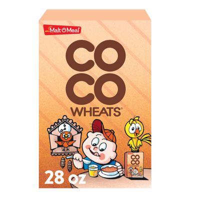 Malt-O-Meal Coco Wheats Breakfast Cereal, Quick Cooking, Kosher, 28 Ounce  1 count