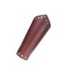 CALLARON 2pcs Punk Wrist Band in Brown Beads and Leather for Women Fashion and Comfort view 4