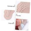 Healvian 6pairs Pigskin Forefoot Insoles Breathable Half Pads for Foot Heels Flats and Boots Washable Reusable Foot Pads for Metatarsal Support view 3