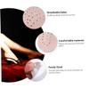Healvian 6pairs Pigskin Forefoot Insoles Breathable Half Pads for Foot Heels Flats and Boots Washable Reusable Foot Pads for Metatarsal Support view 4
