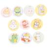 Gatuida 600pcs Cartoon Animal Pattern Mini Round Adhesive Bandages and Breathable for Boys and Girls and Adults Small Round Patches for Wounds Blisters and Scrapes view 1