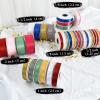TONIFUL 7/8 Inch x 50yd Yellow Satin Ribbon Thin Solid Fabric Ribbon for Gift Wrapping, Floral Bouquets, Bows and Craft Making, Christmas Valentines Birthday Wedding and Party Decoration view 3