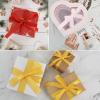 TONIFUL 7/8 Inch x 50yd Yellow Satin Ribbon Thin Solid Fabric Ribbon for Gift Wrapping, Floral Bouquets, Bows and Craft Making, Christmas Valentines Birthday Wedding and Party Decoration view 4