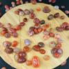 100Pcs+ Mixed Tumbled Polished Stone Carnelain Gemstones,Crystal and Healing Stones,Chakra Stones for Reiki,Mediation,Jewelry Making,Chakra Balancing,Home Decorations 0.4''-0.6'' (Carnelian) view 4