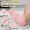 Bulinlulu Diabetic Socks for Men Women,6 Pairs Low Cut Non Binding Diabetic Socks,Ankle Seamless Socks for Men 6-9 9-12(Bright-Small) view 3