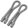 2-Pack Cpap Hose 2ft with 22mm Cuffs, Latex-Free Cpap Tubing Compatible with Most Machines, Lightweight Cpap Hose, Gray 19mm Cpap Tube, Easy to Attach Cpap Replacement Supplies view 1