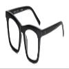 Calabria K+K CRYSTAL Panthos Reading Glasses +0.75 Black Womens Chic Fashion Ladies Designer Trendy Readers Stylish Eyeglass view 1