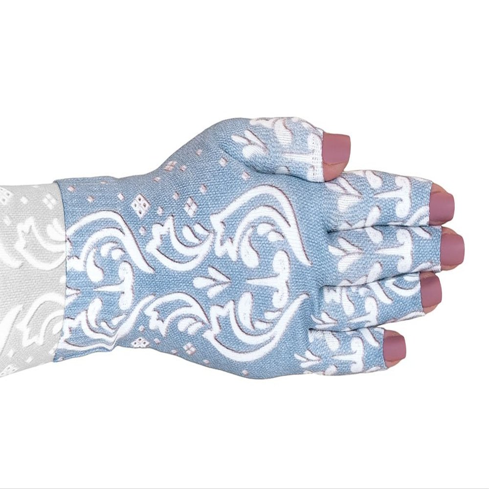 Lymphedivas Claire Medical Graduated Compression Glove for Lymphedema (20-30 mmHg Large Right)