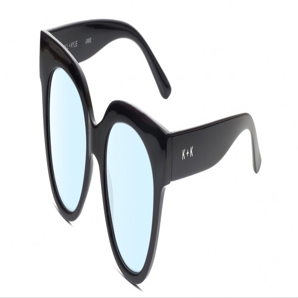 Calabria K+K JAMIE Round Blue Light Filter Reading Glasses +2.25 Black Women Designer Chic Trendy Readers Stylish Eyeglasses