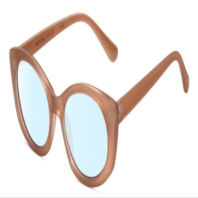 Calabria K+K KAIA Oval Blue Light Filter Reading Glasses +2.00 Matte Pink Womens Designer Trendy Readers Stylish Eyeglasses
