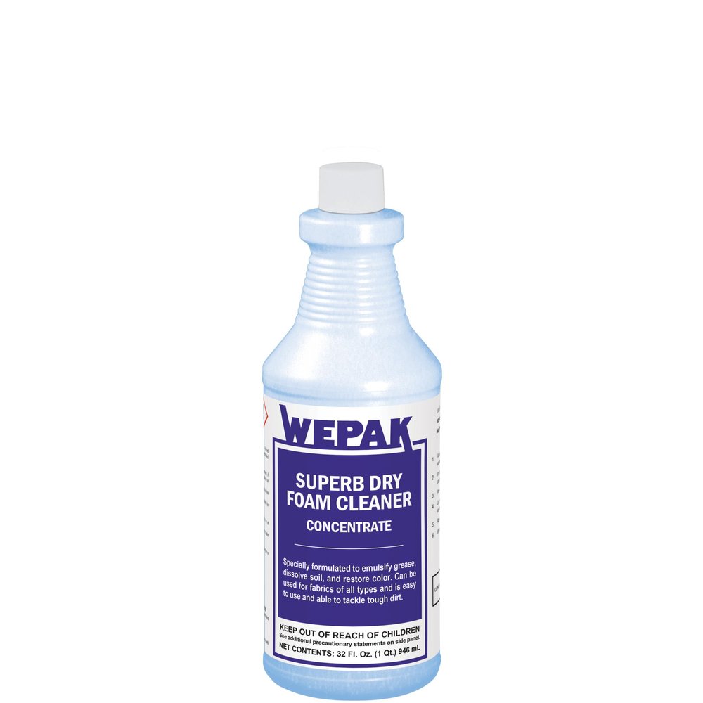 NineLife Basics WEPAK SUPERB DRY FOAM CLEANER, 32 Fl Oz (Pack of 1)
