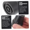 Healeved 3pcs Trekking Pole Tips for Hiking Skid Foot Covers Easy to Install Replacement for Climbing Canes Fits Standard Lightweight and Practical view 3