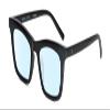 Calabria K+K CRYSTAL Panthos Blue Light Filter Reading Glasses +1.50 Black Womens Designer Trendy Readers Stylish Eyeglasses view 1