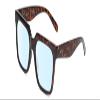 Calabria K+K COLLEEN Square Blue Light Filter Glasses +0.50 Amber Tortoise Havana Crystal Women Chic Trendy Readers Eyeglass view 1