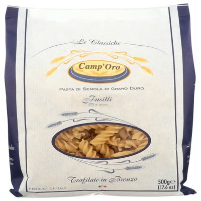 Camp'Oro Le Regionali Fusilli Pasta Pack of 4 Bag