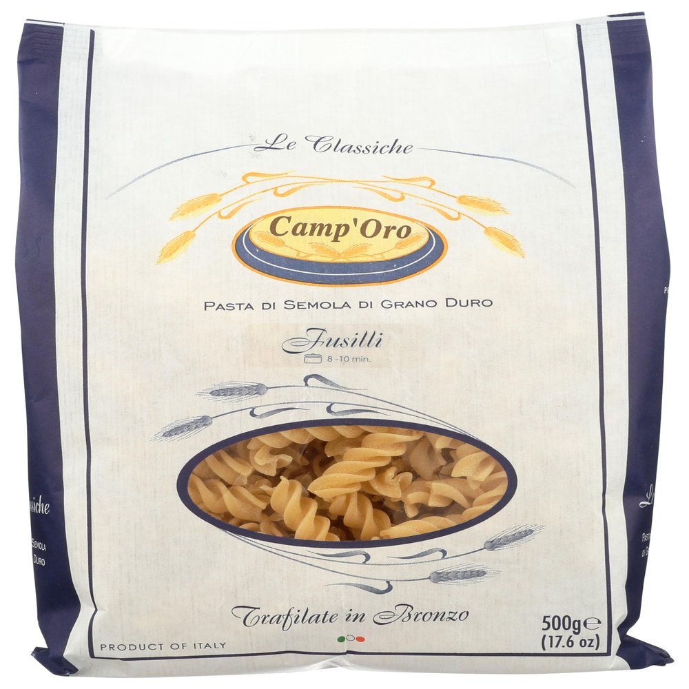 Camp'Oro Le Regionali Fusilli Pasta Pack of 4 Bag