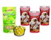3 Packs Cosmonautic Foods Freeze-Dried Ice Cream Sandwich, NASA Space Dessert + Freeze Dried Lemonhead 4 Oz (Neapolitan 3 Pack) view 1