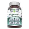 Amazing Formulas Melatonin 10 Mg Plus L-Theanine 5.5 Mg Supplement | Tablets | Non-GMO | Gluten Free | Made in USA | (1 Pack, 250 Tablets) view 1
