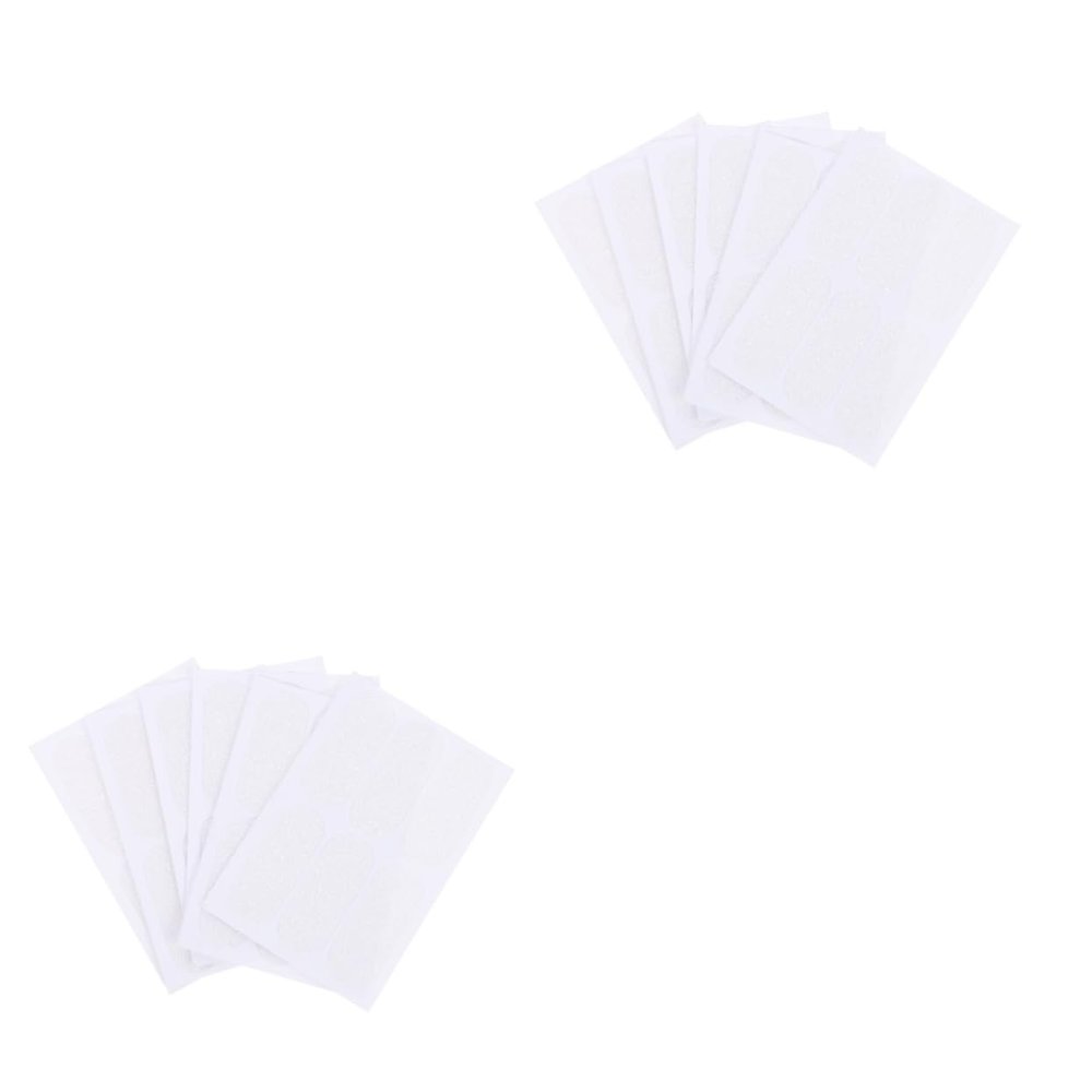 Healvian 12sheets Ear Patches Transparent Ear Tapes for Cosmetics Safe Peva Material