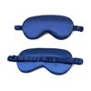 ICSTM Silk Sleeping Mask,Silk Eye Mask with Adjustable Strap, Sleeping Aid Blindfold for Nap, Sleep Mask for Women to Full Night's Sleep, Travel and Nap.(Blue,I Pack)