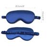 ICSTM Silk Sleeping Mask,Silk Eye Mask with Adjustable Strap, Sleeping Aid Blindfold for Nap, Sleep Mask for Women to Full Night's Sleep, Travel and Nap.(Blue,I Pack) view 4