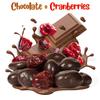 Dark Chocolate Covered Cranberries by Its Delish, 5 lbs Bulk Bag | Gourmet Dark Chocolate Cranberry, Healthy Snacks Dry Fruit Chocolates, USA Made, Vegan, Kosher view 3