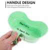 Bathroom Mouth Wash Cup, Portable Oral Care Tooth Brushing Cup, Patient Bed Mouthwash Cup with Handle, Emesis Trays Mouthwash Container, Mouthwash Basin Suitable for Elderly Patients view 2