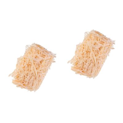 Healeved 2packs Creative Shredded Paper Fillers for Box Packing and Storage Rose Gold for Birthdays Weddings and Holidays of Attractive Box Filling Material