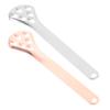 Mobestech 6pcs Stainless Steel Tongue Scrapers Handle for Bad Breath Removal and Oral Lightweight Portable Cleaning Tools for Adults and Travel view 3