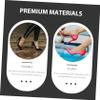 Mobestech 6pairs Metatarsal Foot Pads Forefoot Support Pads for Women Comfortable Insoles for High Heels Slip-Resistant Cushion view 4
