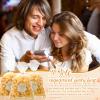 AIOMOB 50 Pack He Popped the Question Popcorn Bags Engagement Party Favors Decorations She Said Yes Sticker Clear Popcorn Favor Bags for Engagement Party Bridal Shower Wedding Supplies view 4