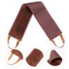 Ipetboom 5pcs Back Lotion Applicator Tool Lightweight Durable Self-tanning Oil Painting Tool Stretching Beautify Tape for Easy Application for Home Travel Brown view 2