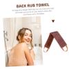 Ipetboom 5pcs Back Lotion Applicator Tool Lightweight Durable Self-tanning Oil Painting Tool Stretching Beautify Tape for Easy Application for Home Travel Brown view 4