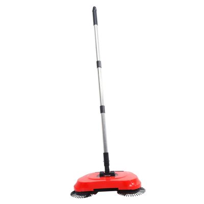 CIYODO Hand Push Sweeper Broom Dustpan Set No Electricity Needed Suitable for Hard Flat Floors