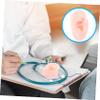 Mobestech 4pcs Silicone Ear Model for Piercing Practice and Jewelry Display Realistic Fake Ear for Acupuncture Training for Clinics Jewelry Shops and Educational Use view 2