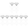 Healvian 48pairs Comfy Slip Eyeglass End Tips Silicone Temple Tips Replacement Legs for Glasses Nosepads for Eyewear view 1