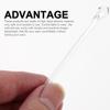 Healvian 48pairs Comfy Slip Eyeglass End Tips Silicone Temple Tips Replacement Legs for Glasses Nosepads for Eyewear view 3