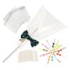 Zerodeko 1set Boy Girl Treat Bags Lollipop Packaging Accessories Ribbons Self-sealing Candy Pouches for Birthday Parties Handcraft Treat Holders and Giving view 1