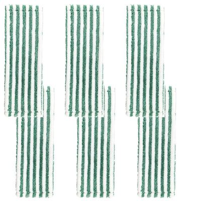 6 Pack Mop Refills Compatible with Libman Wet & Dry Microfiber Mop,Reusable Washable Microfiber Cloth Mop Head Pads for Wet and Dry Use