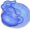 Aquarius Soap, Crystal Inside Soap, Gemstone Soap, Watermint and Clementine Scent, Zodiac Soap, Horoscope Gift, Vegan Bar Soap, Astrology view 1