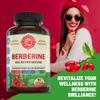 1200mg Berberine Herbal Health Capsules Support Heart and Cardiovascular Health, Help Maintain Healthy Cholesterol, Triglyceride, Blood Sugar Levels, Supports Digestion, Boosts Metabolism, 60 Capsules view 2