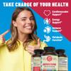 1200mg Berberine Herbal Health Capsules Support Heart and Cardiovascular Health, Help Maintain Healthy Cholesterol, Triglyceride, Blood Sugar Levels, Supports Digestion, Boosts Metabolism, 60 Capsules view 4