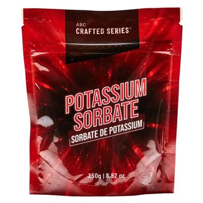 Hobby Homebrew ABC Crafted Series Potassium Sorbate 8oz Food Grade for Wine, Cheese, Gummies, Yogurt, Dried Meats, Apple Cider and Baked Goods.