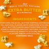 AMC Popcorn Microwave Popcorn Movie Night Basket Gift Set - Extra Butter Flavor, Bundle With 2 Popcorn Bags & Zwivo Sticker, 1.03 Pound (Pack of 1) view 3