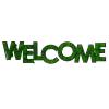 AmNooL WELCOME Letter Art Moss Wall Decor view 1