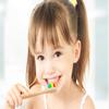 ECOETBOO Kids Bamboo Toothbrush Medium Bristles Rainbow, 5 Pack Children's Toothbrushes Eco-Friendly Wooden Handle Tooth Brush (Rainbow) view 4