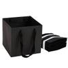 Aosric 12 Pack 8"x8"x8" Black Square Gift Bags with Ribbon Handles  Reusable Thick Paper Bags for Boutique Shopping, Premium Gifts, Birthdays, Weddings, Baby Showers, Parties & Retail view 2