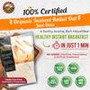 6 Packs Gluten-Free Organic Oat 500g by country farm. 3 Packs Rolled Oats & 3 Packs Instant Oats. USDA Organic. Great for Daily Breakfast, Baked Goods & Snacks view 2